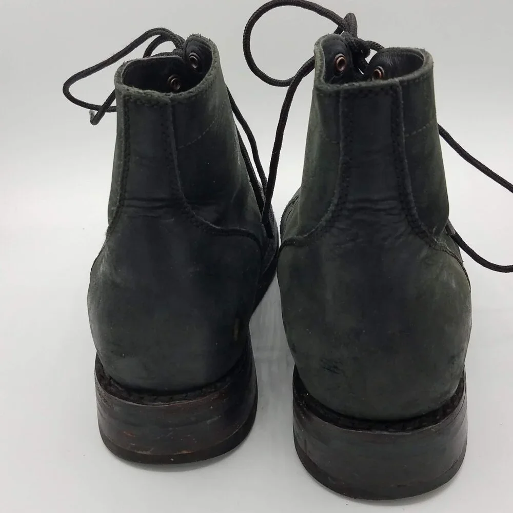 Thursday Boot Company Captain Boots Mens 10 Matte Black Leather 21035 2833 Size: